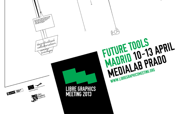 Del 10-13 de abril, Medialab-Prado acoge el Encuentro Internacional Libre Graphics en Madrid.