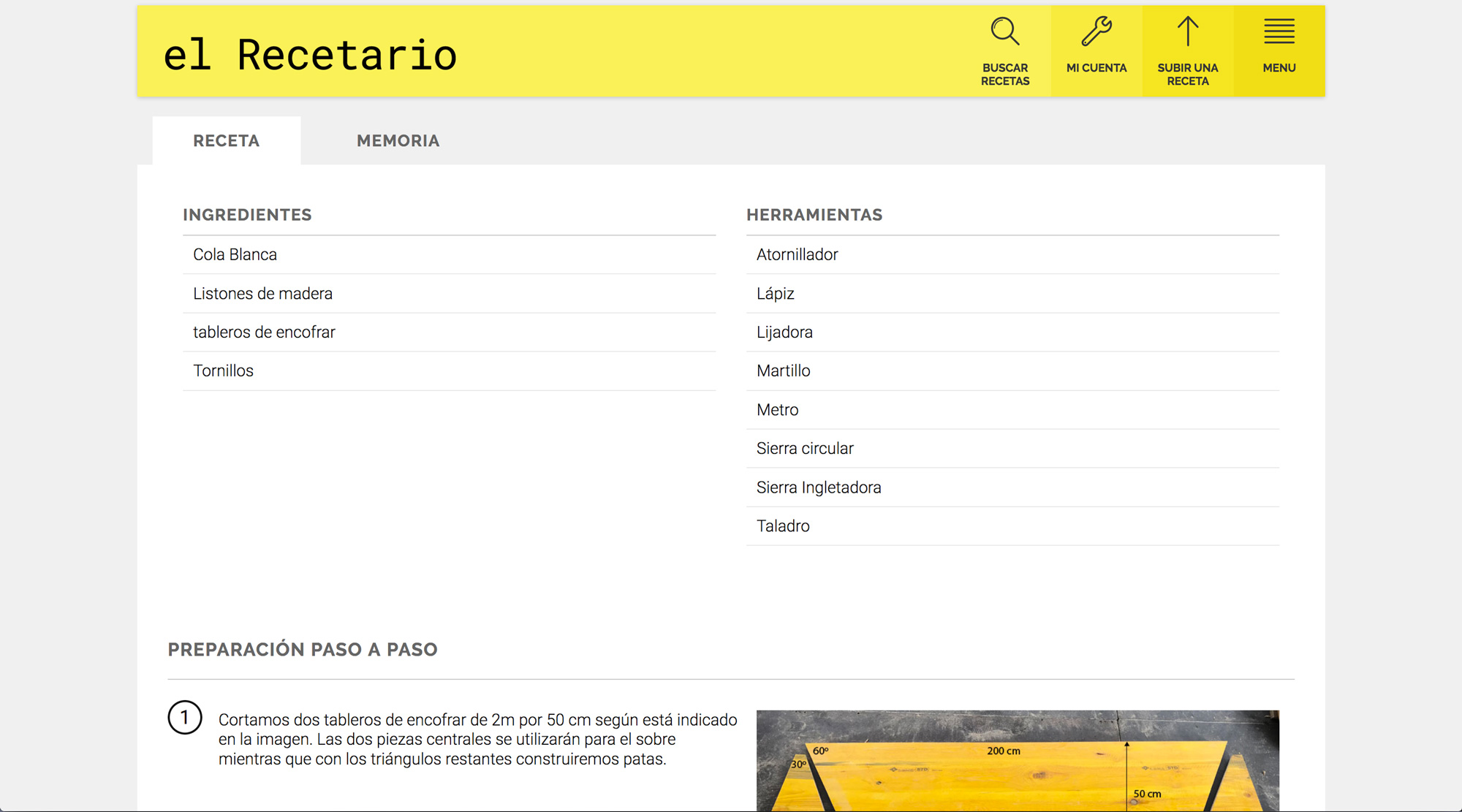 el-Recetario.net / Plataforma colaborativa de investigación y aprendizaje en en el ámbito del Diseño abierto, la Reutilización y la Autoconstrucción el-Recetario.net / Plataforma colaborativa de investigación y aprendizaje en en el ámbito del Diseño abierto, la Reutilización y la Autoconstrucción