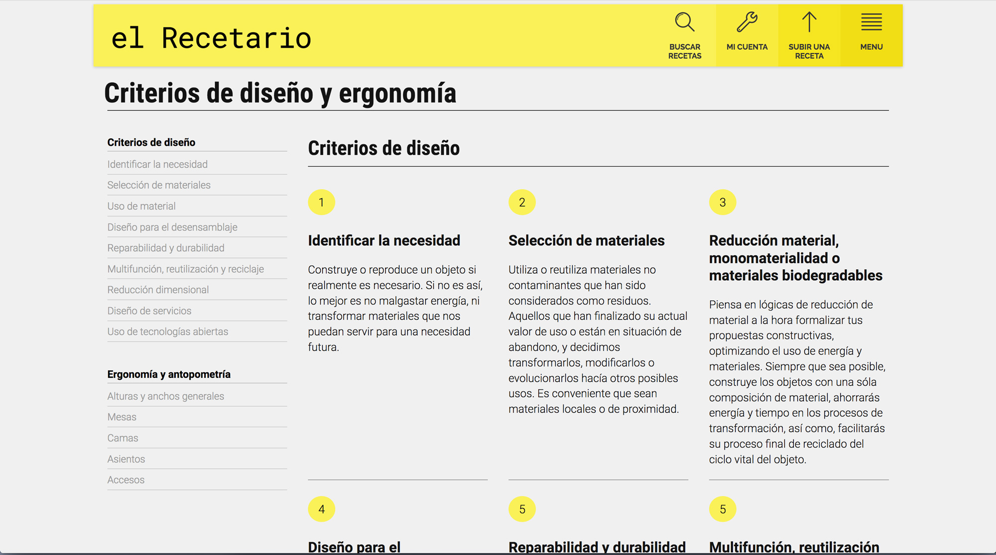el-Recetario.net / Plataforma colaborativa de investigación y aprendizaje en en el ámbito del Diseño abierto, la Reutilización y la Autoconstrucción el-Recetario.net / Plataforma colaborativa de investigación y aprendizaje en en el ámbito del Diseño abierto, la Reutilización y la Autoconstrucciónº