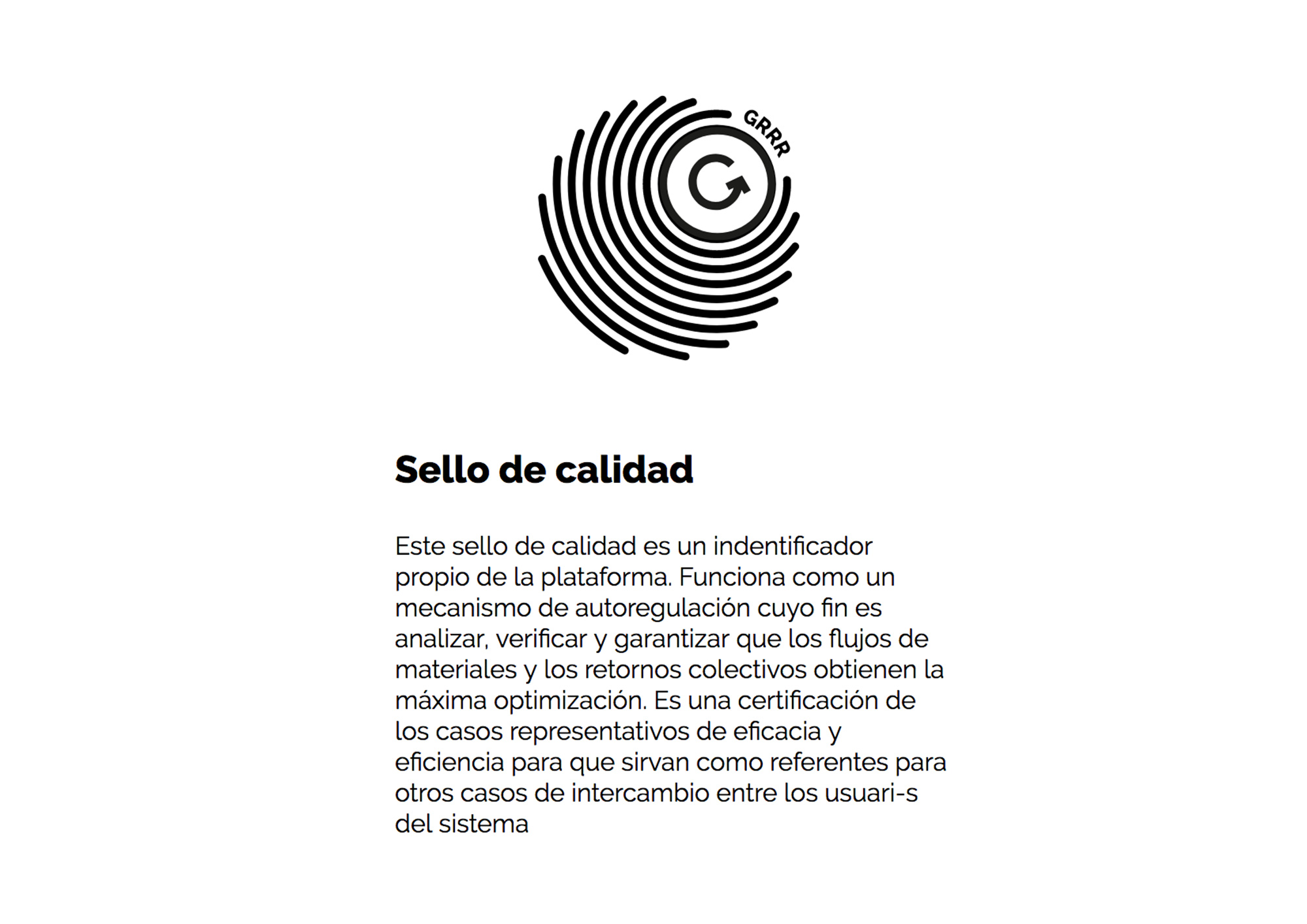 GRRR — Plataforma para la reutilización y redistribución de recursos GRRR — Plataforma para la reutilización y redistribución de recursos
