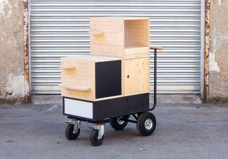 Carretó Raons. Dispositivo móvil para dinámicas de participación en el espacio público para Raons Cooperativa