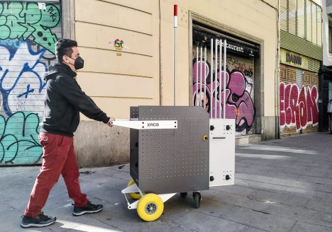 Dispositivo nodo móvil XRCB