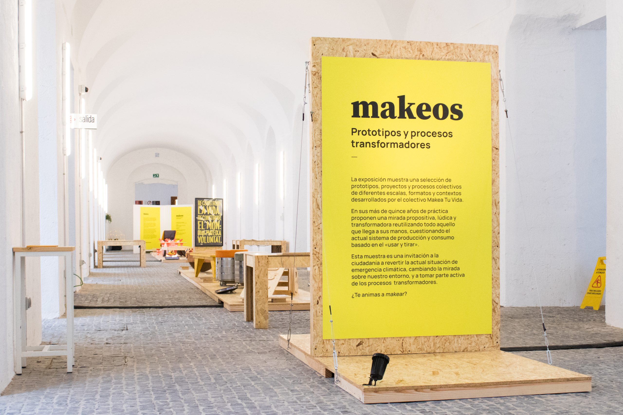 Exposisición "Makeos. Prototipos y procesos transformdores." Hospital Centro Vivo de Badajoz