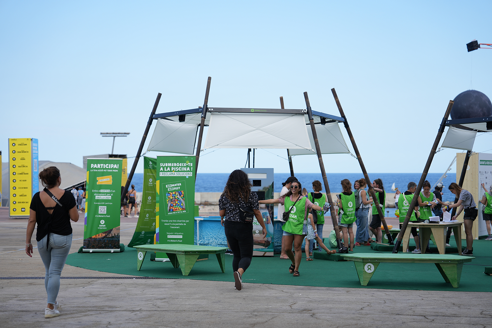 Oxfam al Festival Cruilla 2023 by Makea Oxfam al Festival Cruilla 2023 by Makea